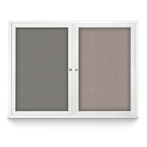 Corkboard, Buff/Black, 96" x 48"